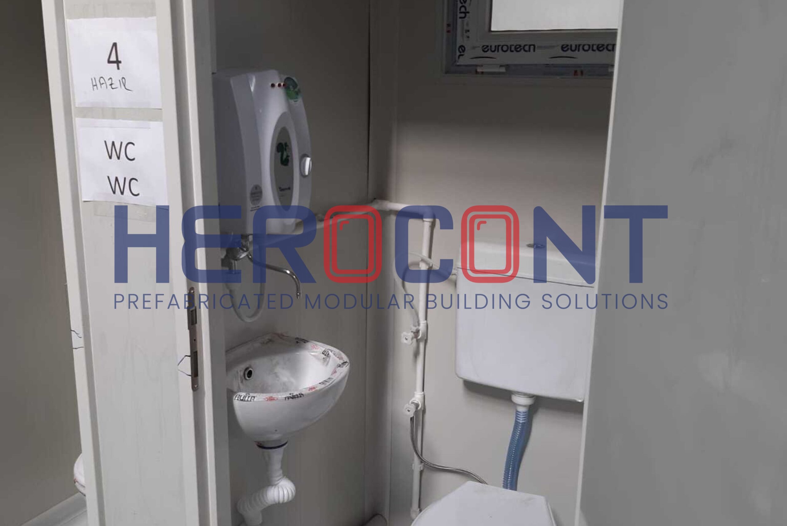 Sanitary Container - WC & Shower - Herocont